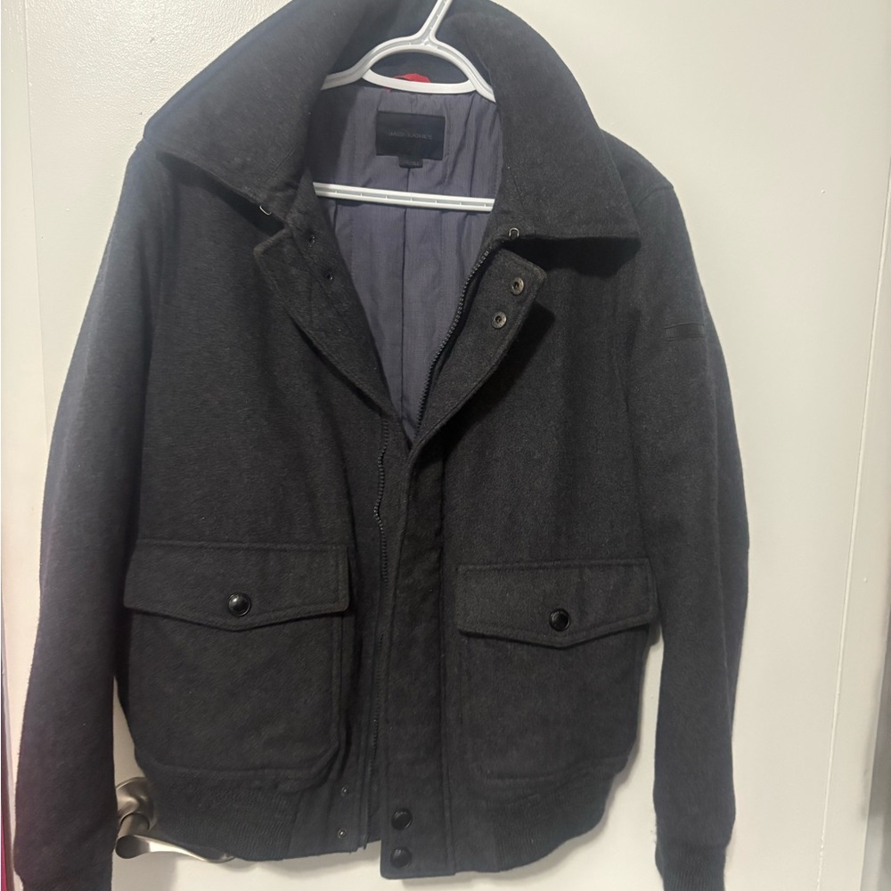 Jack & Jones Charcoal Military Jacket